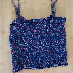 Floral tank top (Fits like Small)